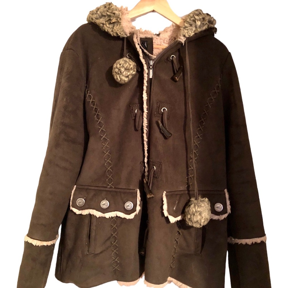 Espirit Suede Boho Jacket XL